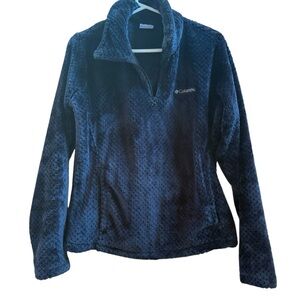 Columbia Soft Fleece Pullover in Black womens size L